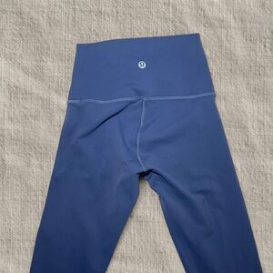 lululemon athletica blue leggings